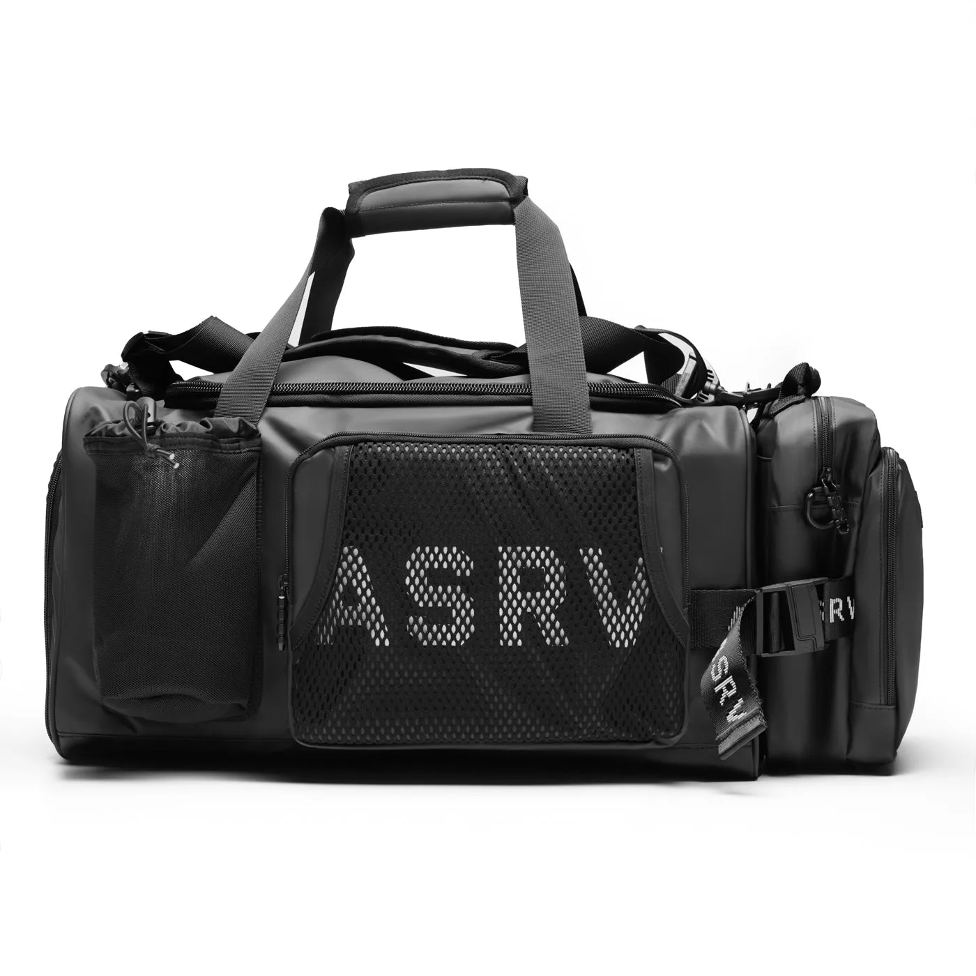0579. Waterproof 2-in-1 Travel Duffle - Black ASRV