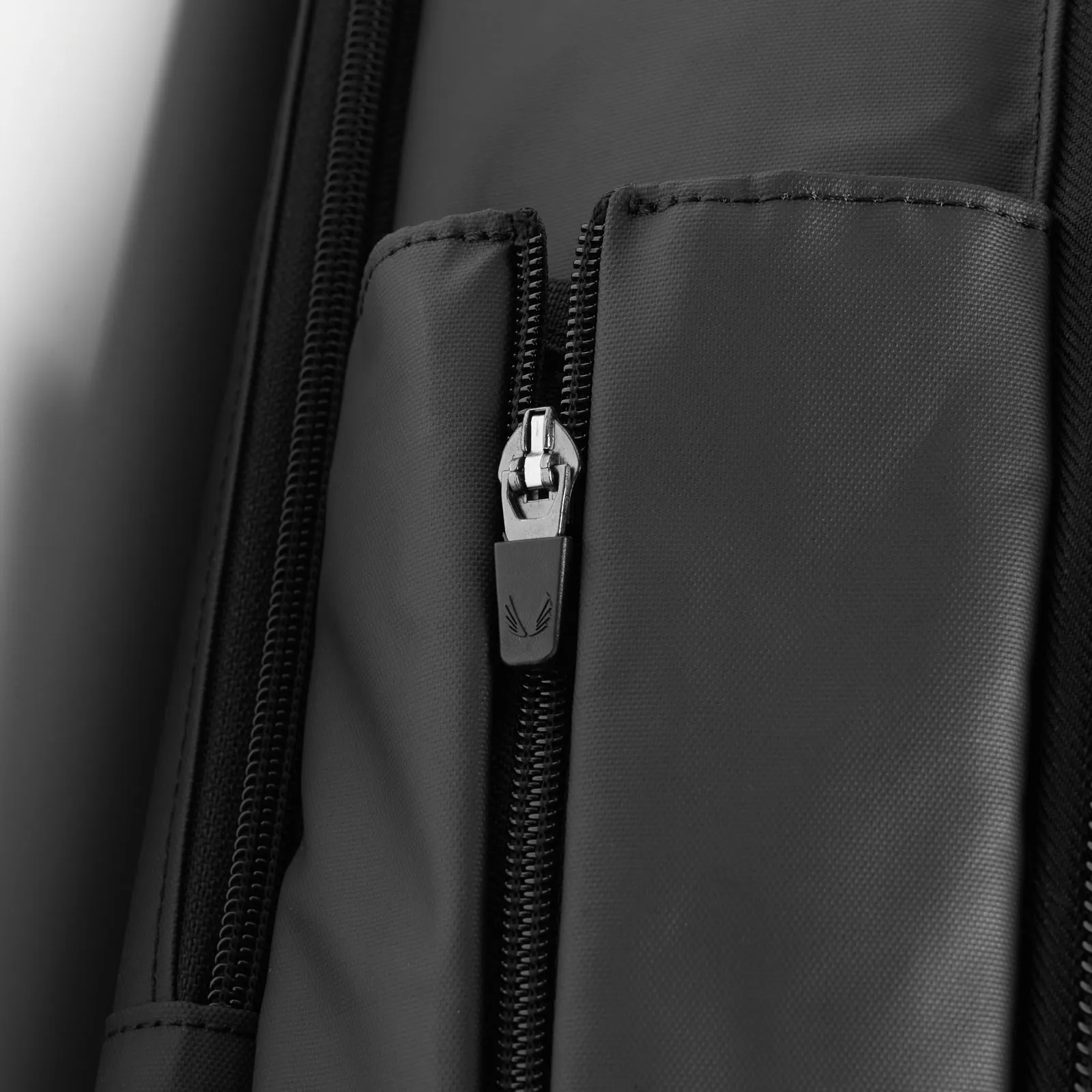 0580. Waterproof Large Travel Backpack - Black ASRV