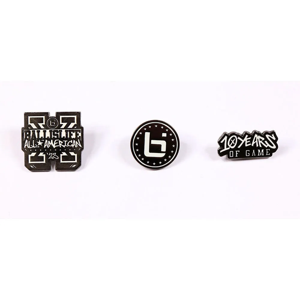 2023 BILAAG Event Pins (3-Set) Ballislife