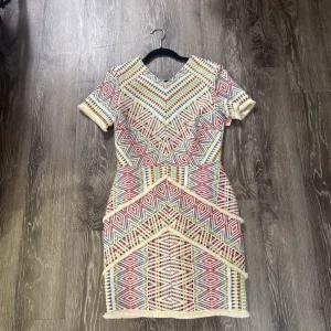 Adelyn Rae Knit Geo Print DRESSES S