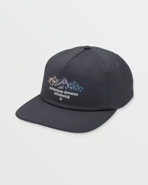 A/Div Trailblaze Snapback Hat - Black Billabong