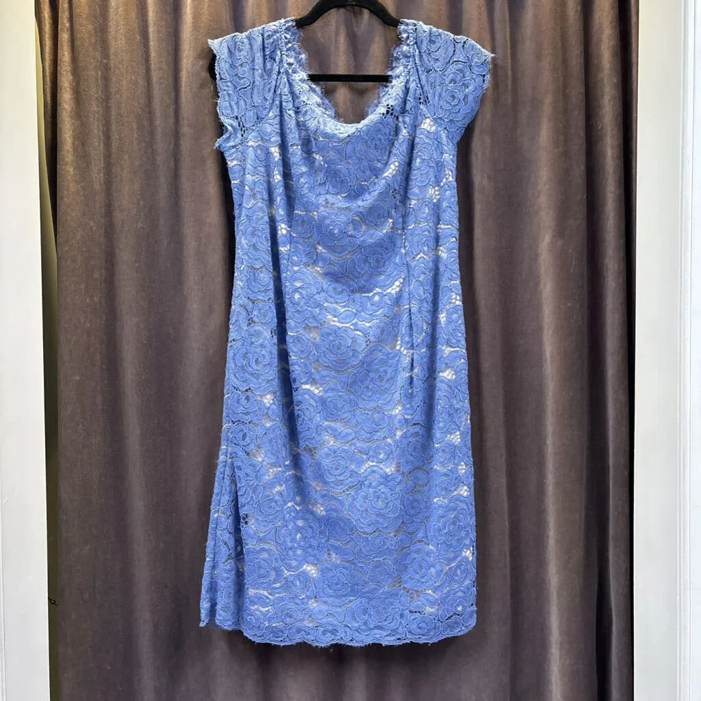 Adrianna Papell Lace Overlay DRESSES 14