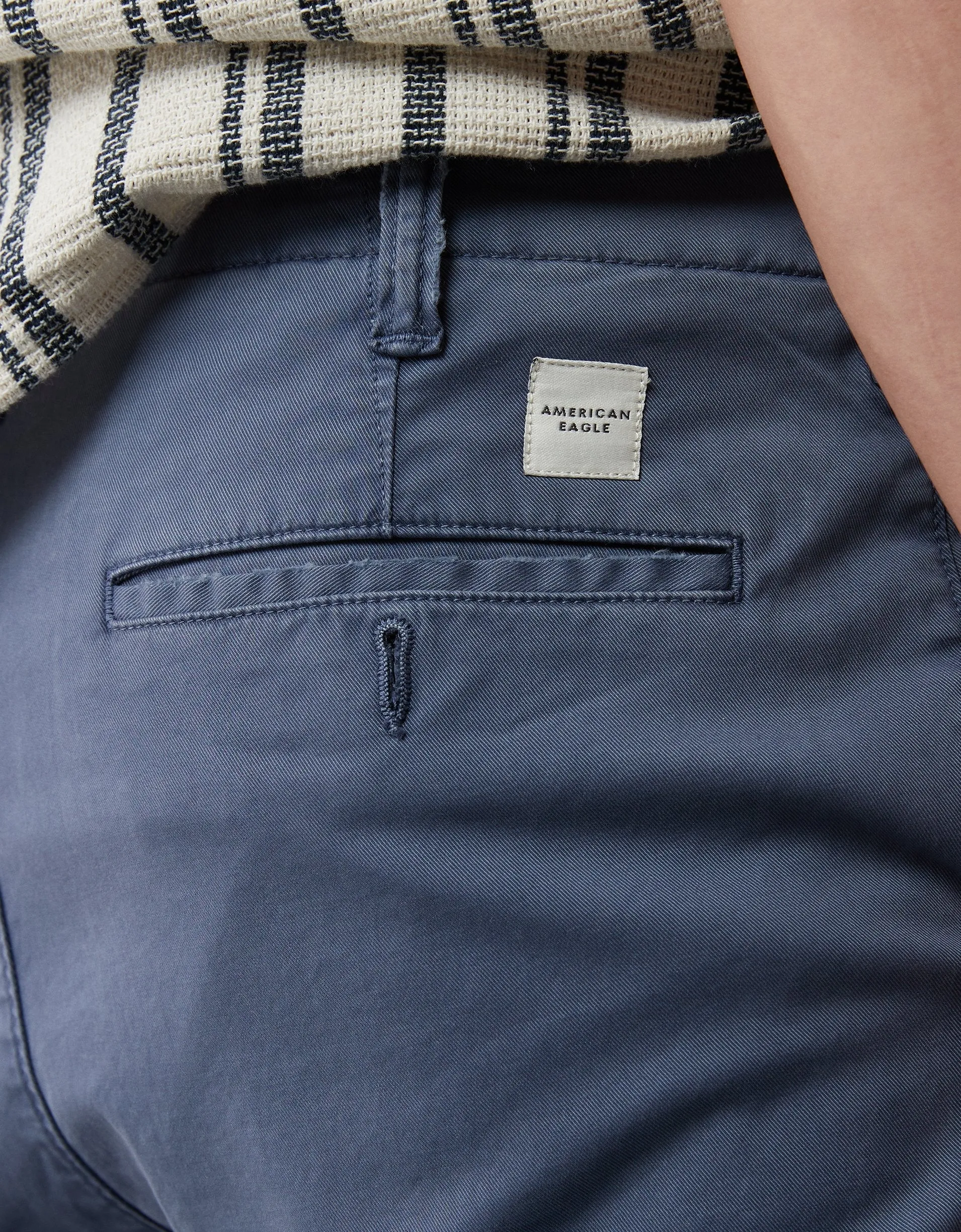 AE Flex Slim Lived-In Khaki Pant