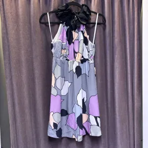 Alice Trixie Silk Floral Ruffle DRESSES XS