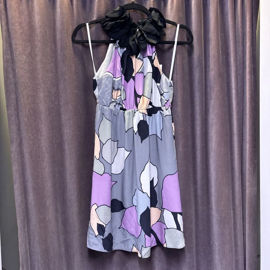 Alice Trixie Silk Floral Ruffle DRESSES XS