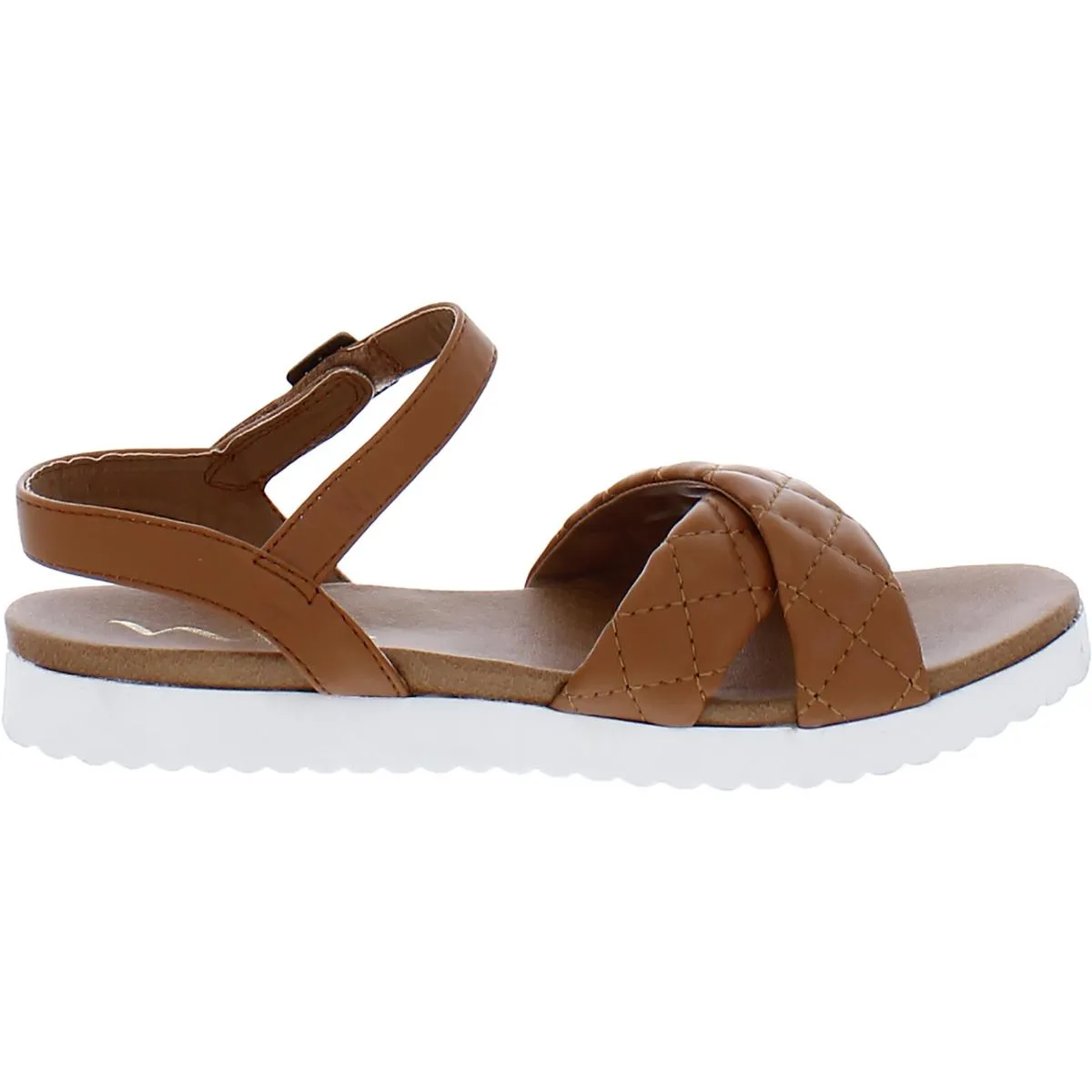 Amar Girls Big Kid Quilted Ankle Strap