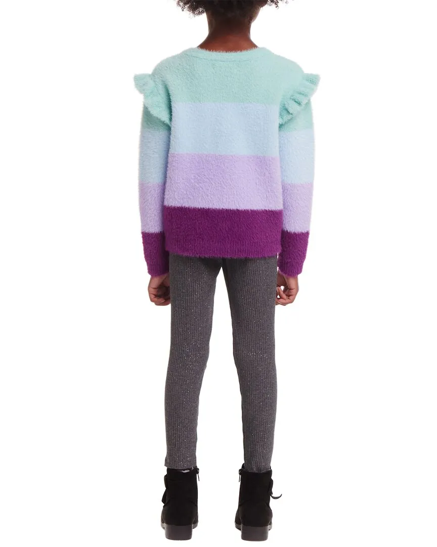 Andy & Evan Full Eyelash Sweater & Legging Set