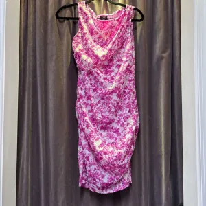Ann Taylor Patterned Side Scrunch DRESSES 4p