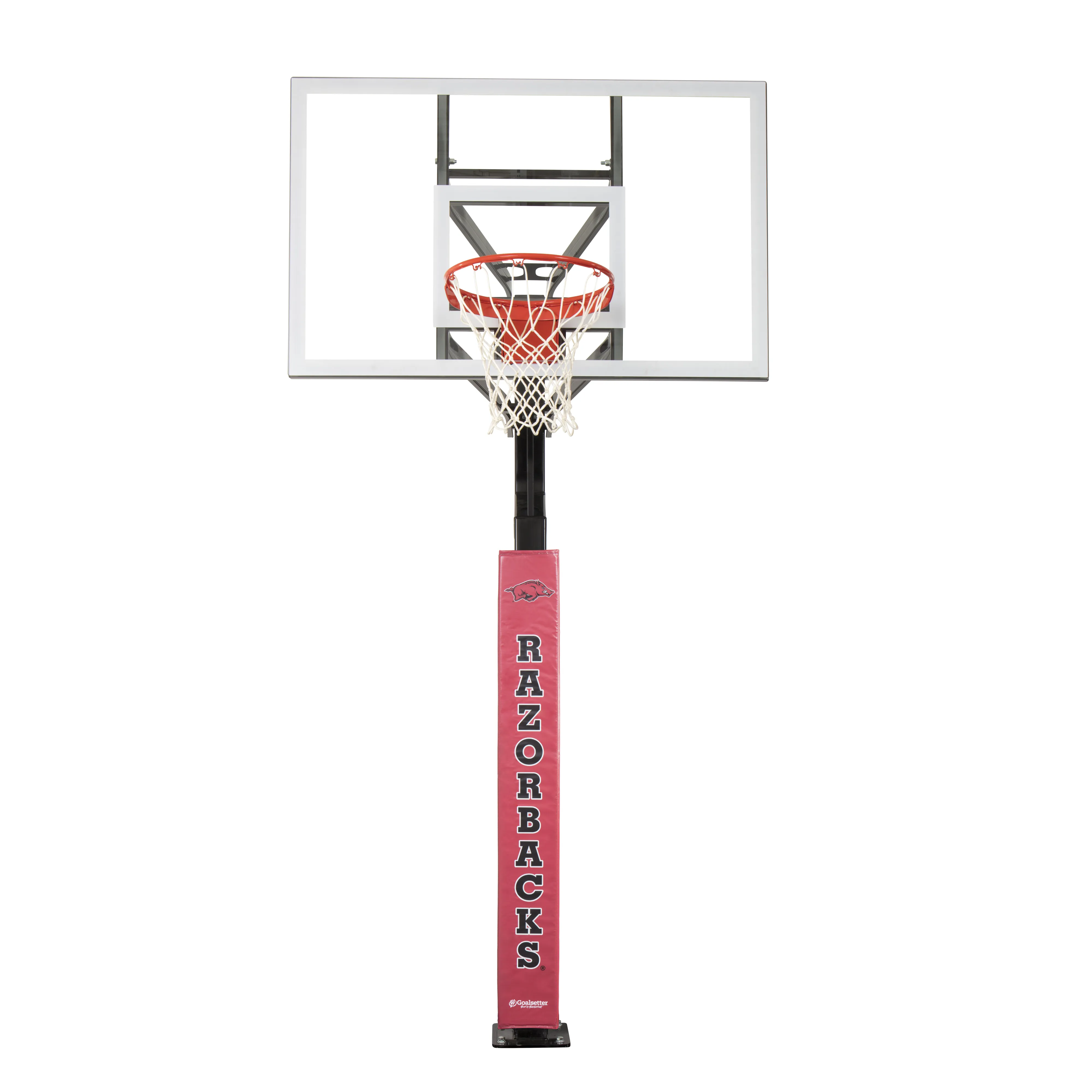 Arkansas Razorbacks Basketball Pole Pad Goalsetter