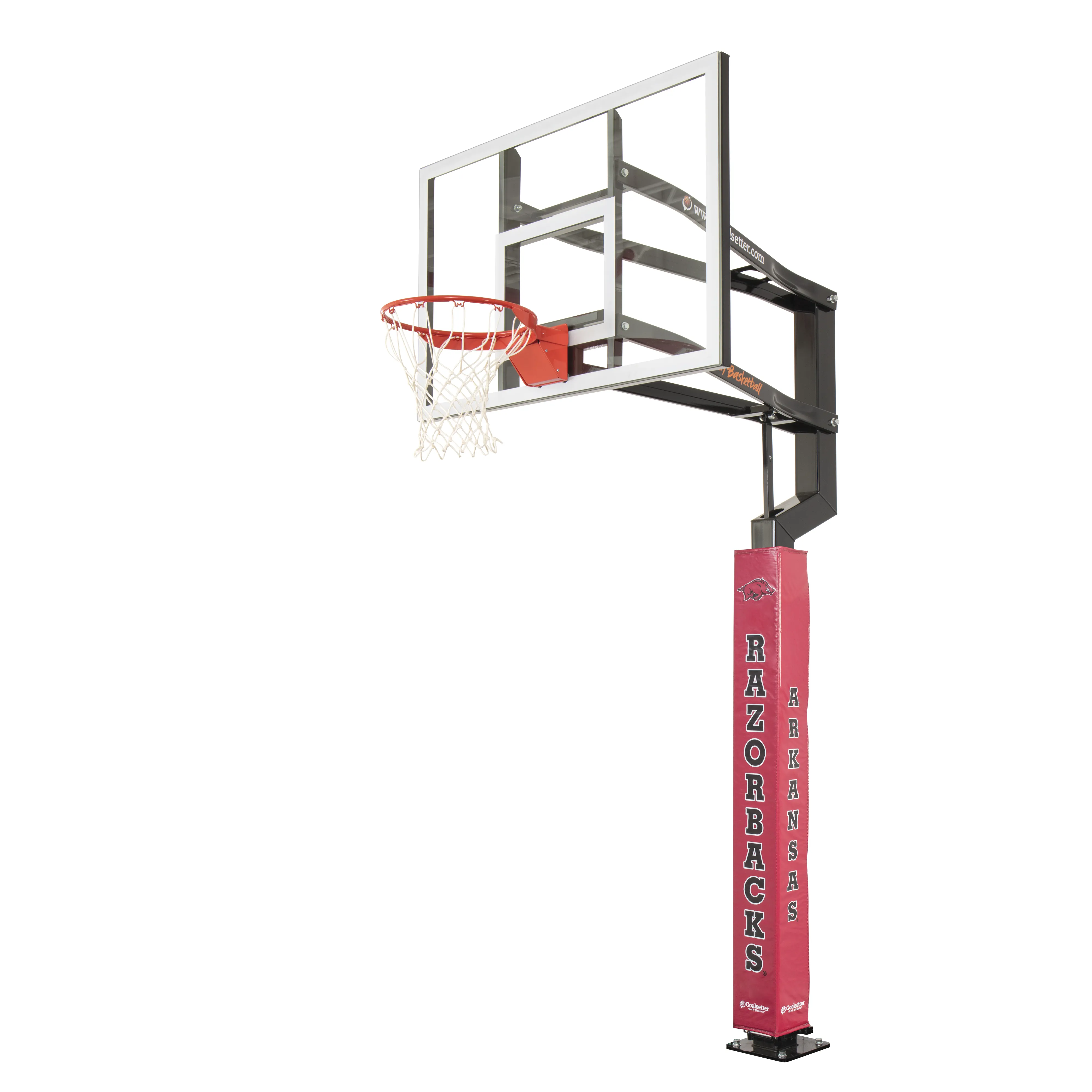 Arkansas Razorbacks Basketball Pole Pad Goalsetter
