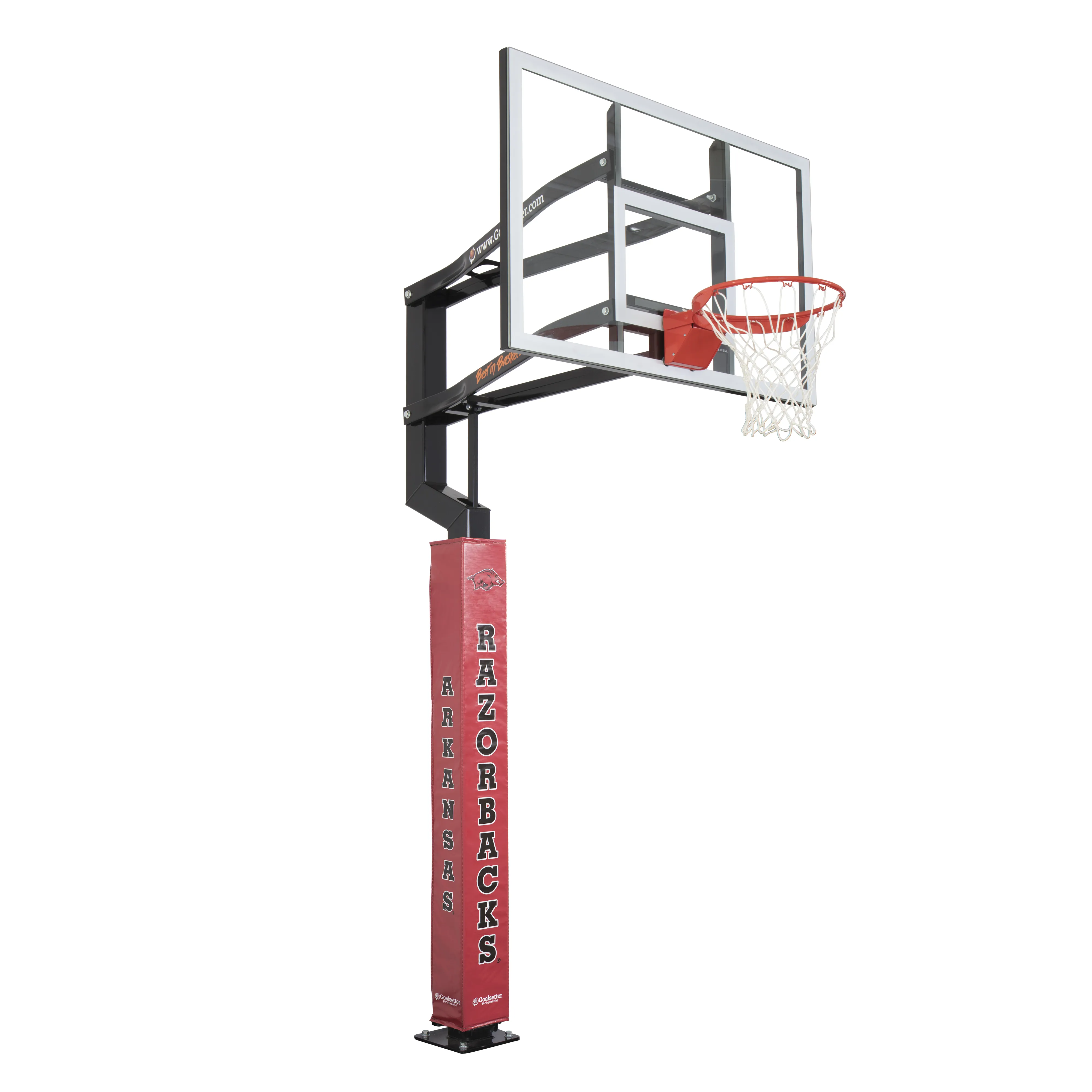 Arkansas Razorbacks Basketball Pole Pad Goalsetter