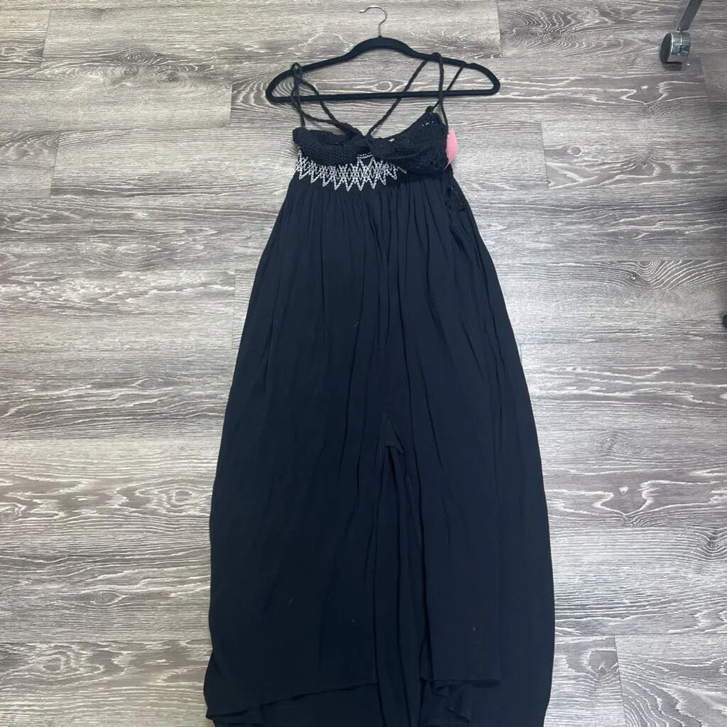 ASTR Crochet Top Maxi DRESSES S