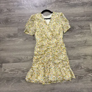 ASTR Gatherd Waist SS Printed DRESSES S