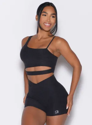 Asymmetrical Slit Bra Bombshell