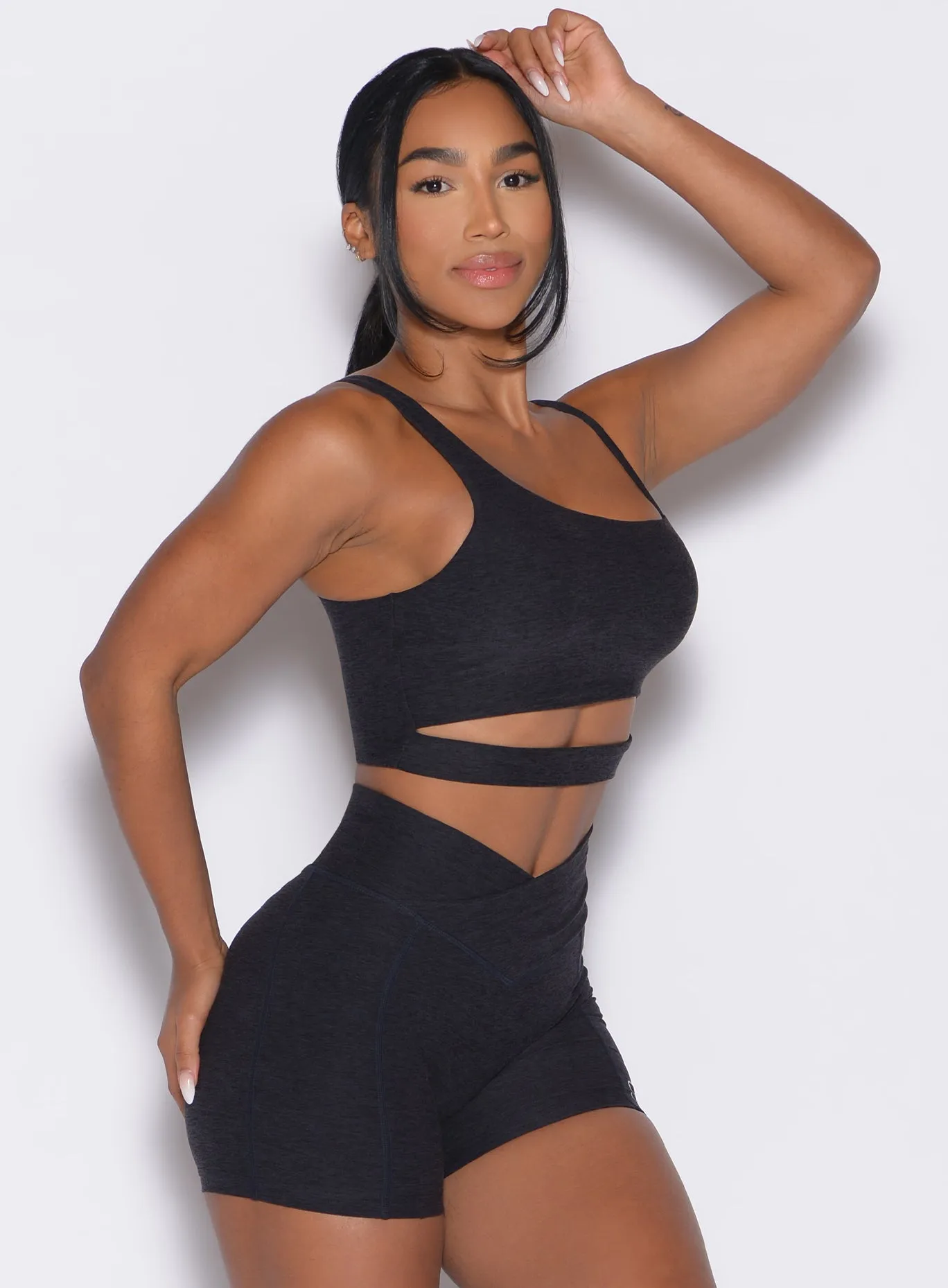 Asymmetrical Slit Bra Bombshell