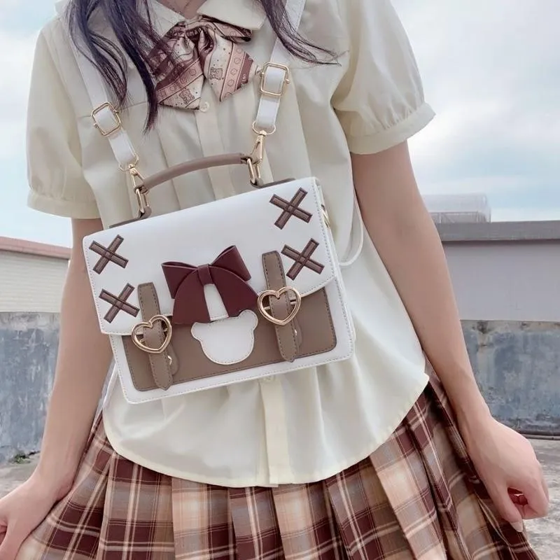 Baby Bear Pastel Goth Handbag