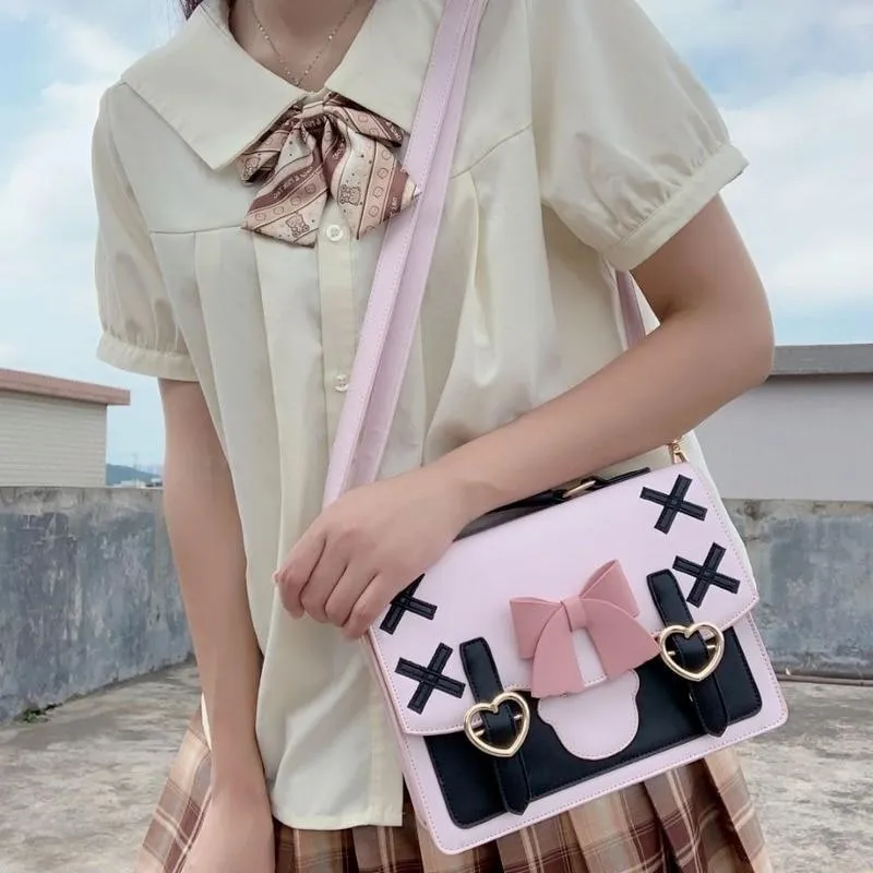 Baby Bear Pastel Goth Handbag