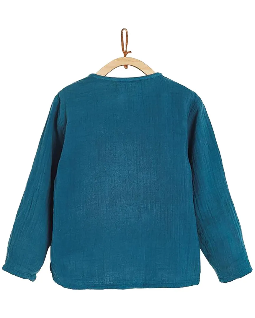 babycottons Paradise Mandarin Collar Shirt