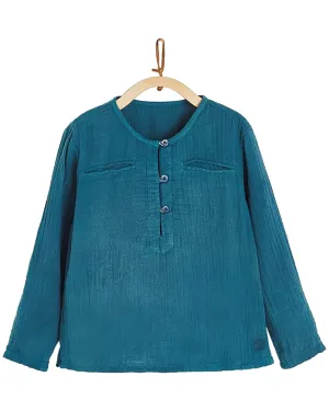 babycottons Paradise Mandarin Collar Shirt