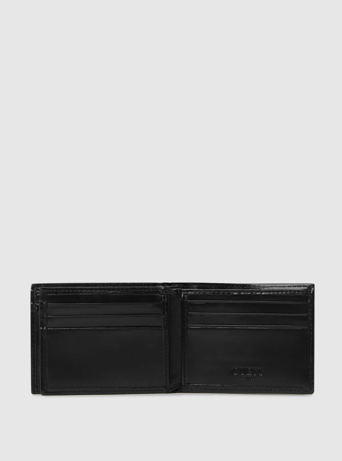 Black Anami Lush Slimfold Wallet Guess