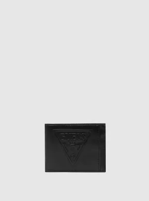 Black Anami Lush Slimfold Wallet Guess