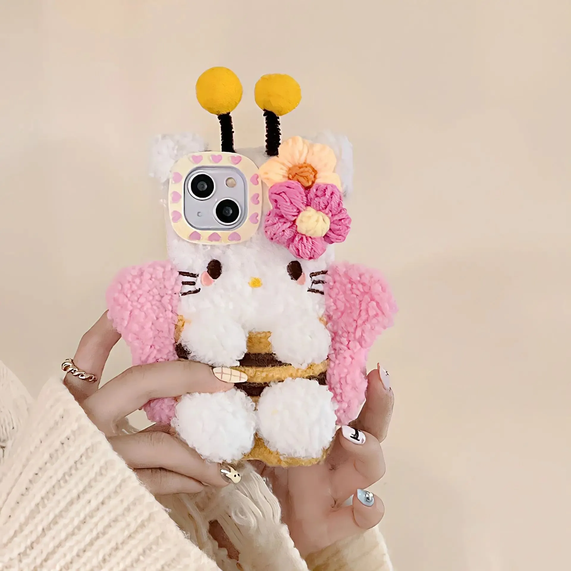 Bumble Bee Kitten iPhone Case