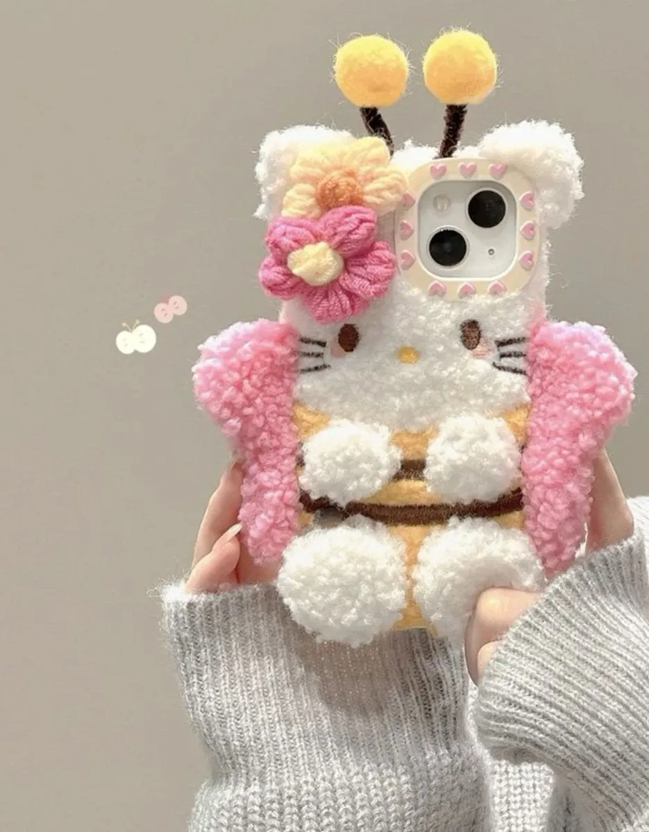 Bumble Bee Kitten iPhone Case