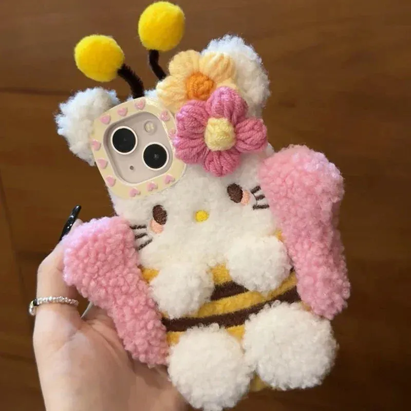 Bumble Bee Kitten iPhone Case