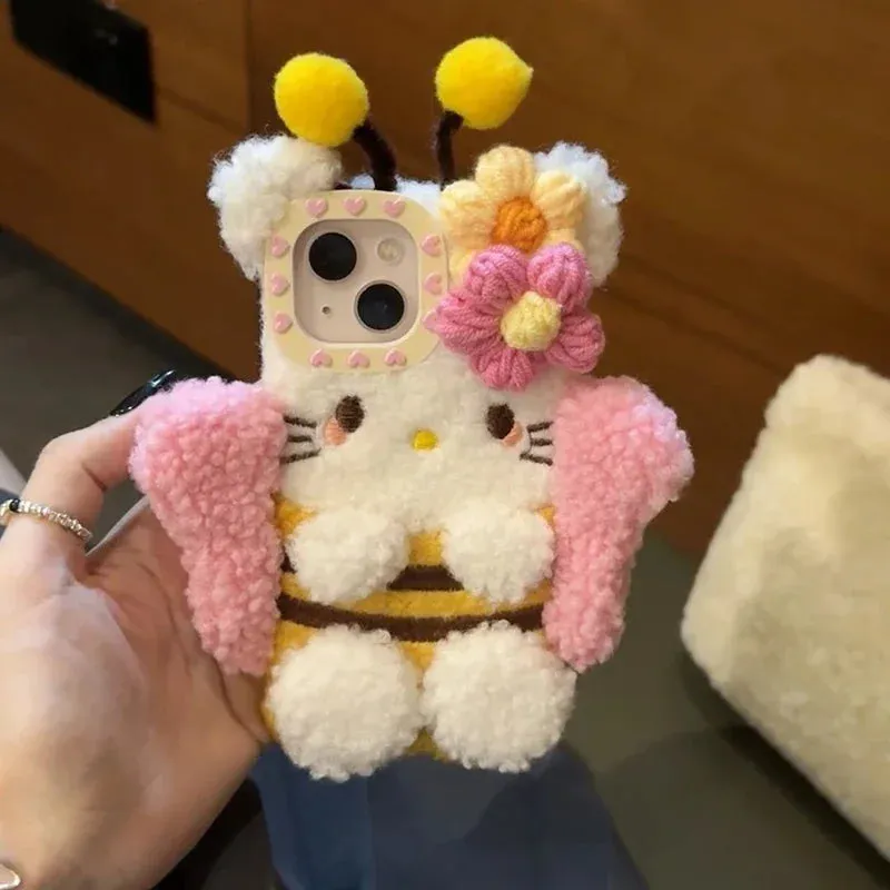 Bumble Bee Kitten iPhone Case