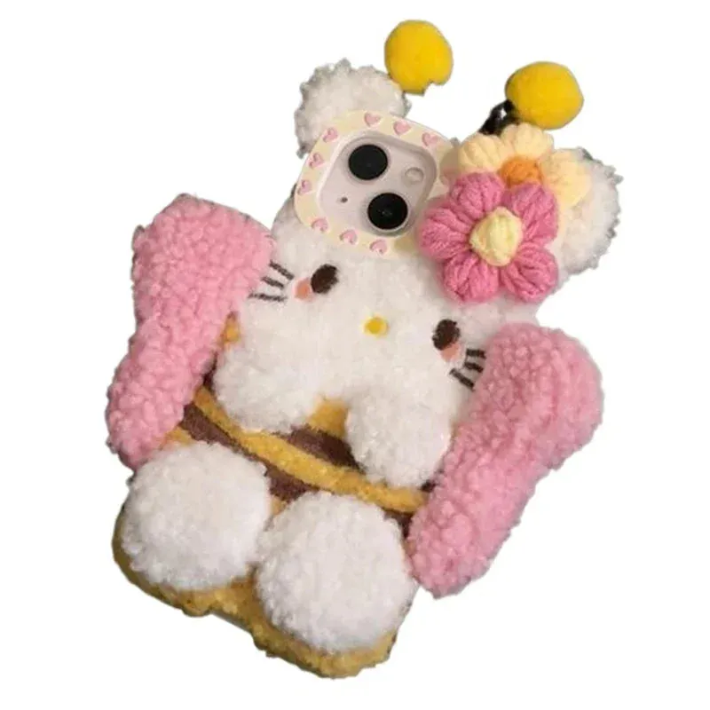 Bumble Bee Kitten iPhone Case