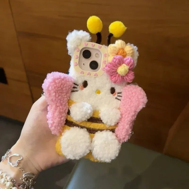 Bumble Bee Kitten iPhone Case