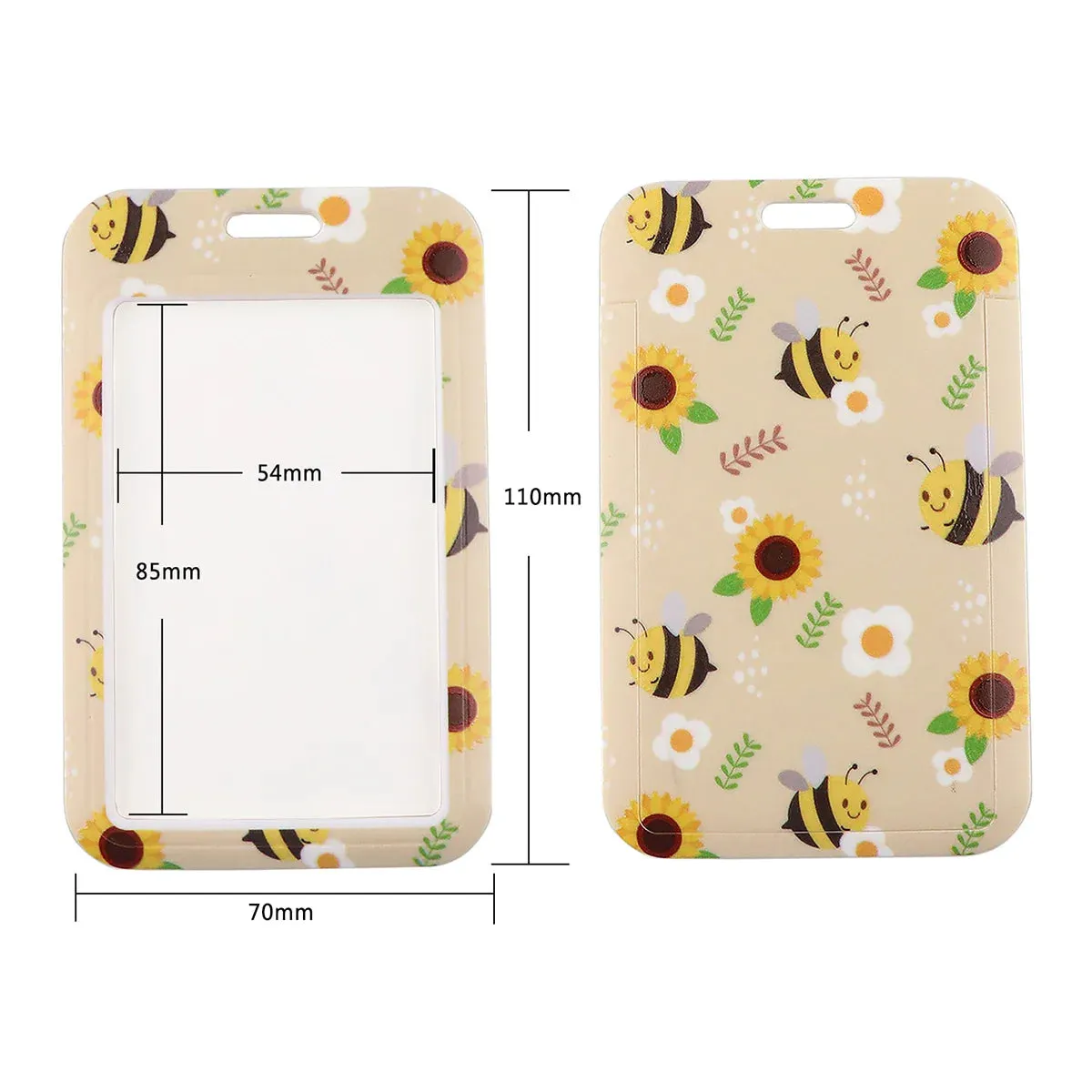 Bumble Bee Lanyard & Card Holder