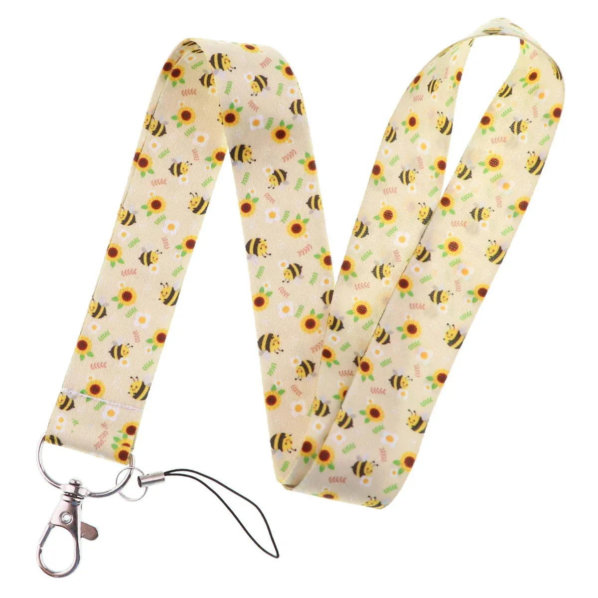 Bumble Bee Lanyard & Card Holder