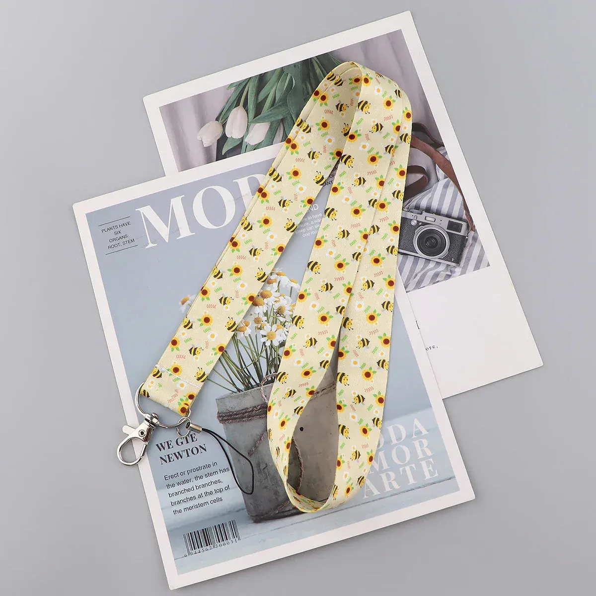 Bumble Bee Lanyard & Card Holder