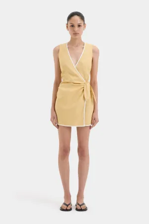 Carlotta Wrap Mini Dress SIR
