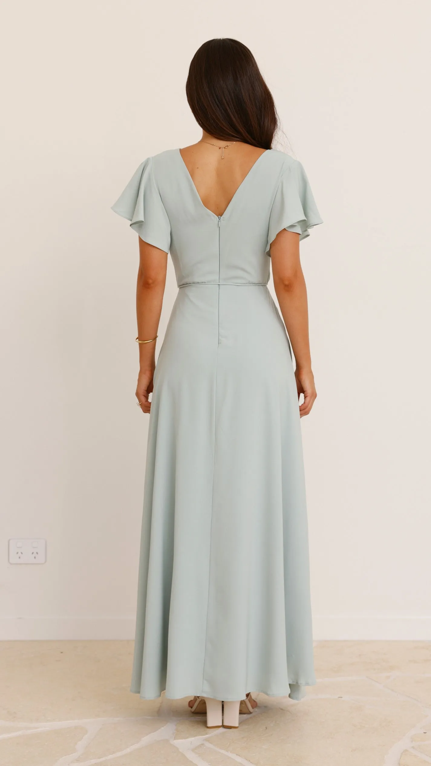 Charlize Maxi Dress - Sage Billy J