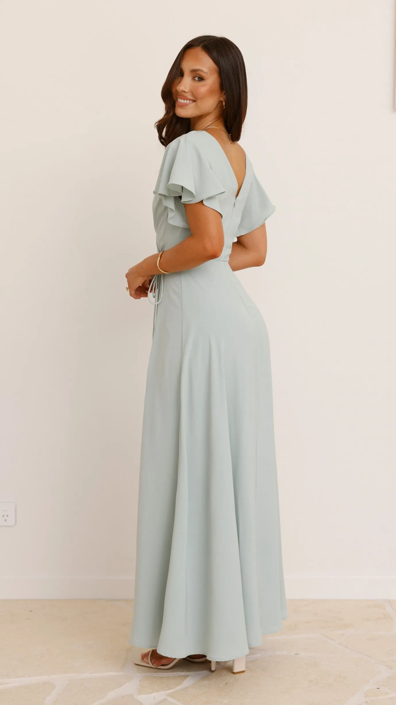 Charlize Maxi Dress - Sage Billy J
