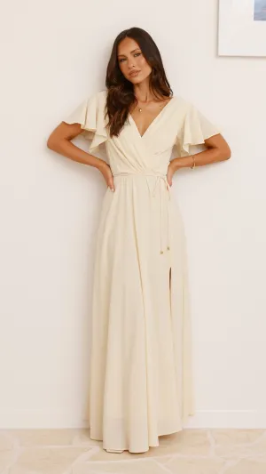 Charlize Maxi Dress - Yellow Billy J