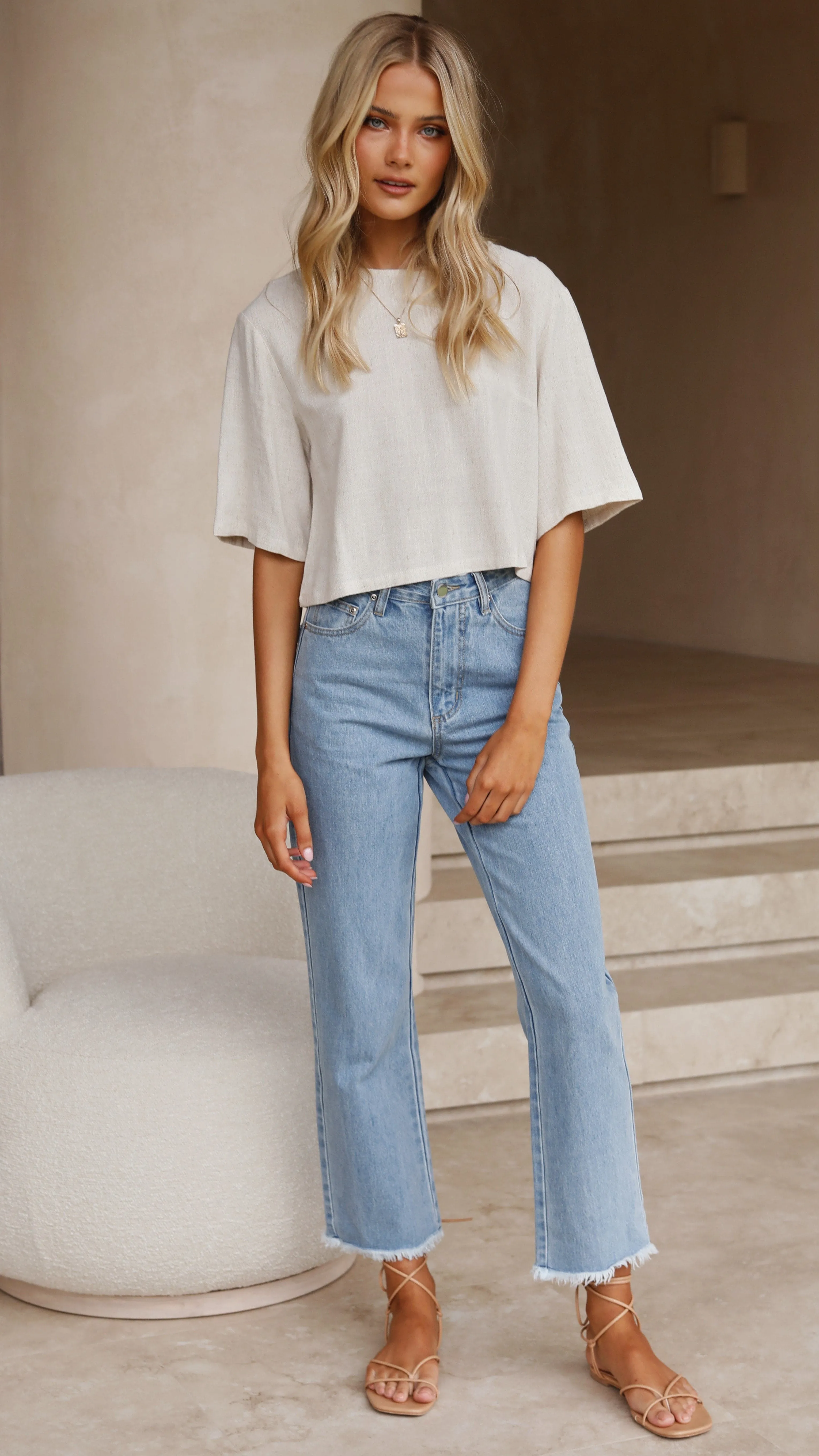 Charlotte Top - Natural Billy J