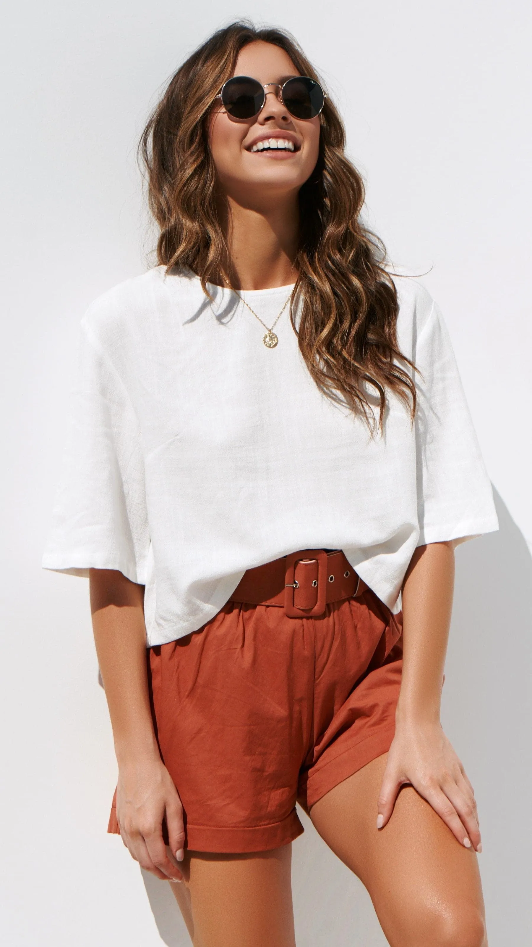 Charlotte Top - White Billy J