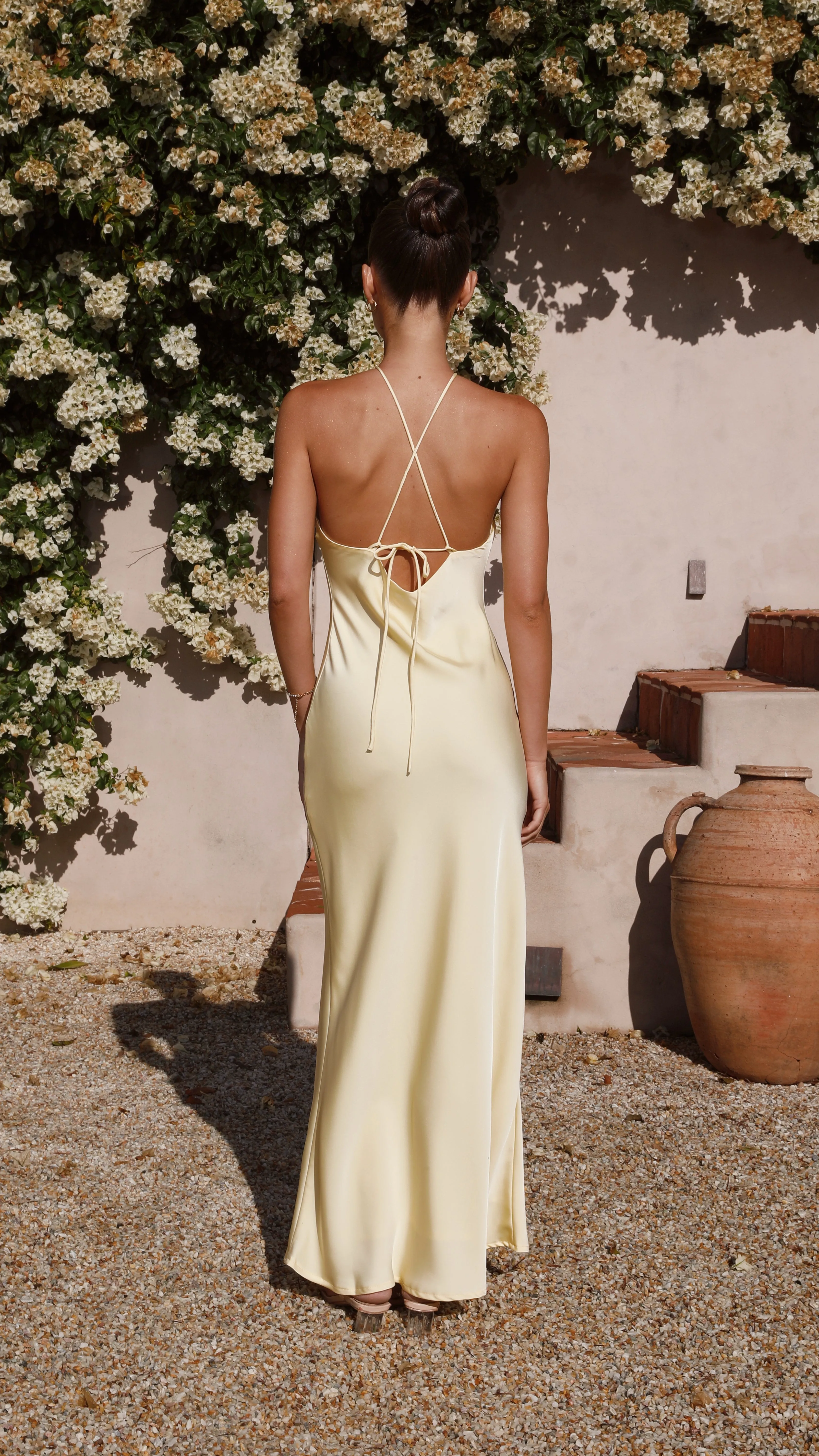 Chiara Maxi Dress - Yellow Billy J