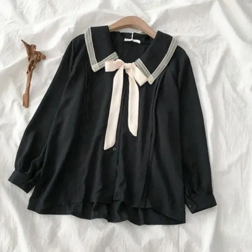 Classic Academia Collared Blouse