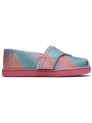 Classic Girls Slip On Glitter Loafers