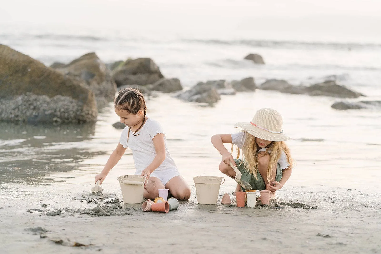 Classic Retro Silicone Ice Cream Beach Set