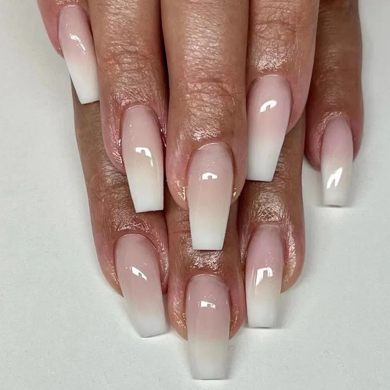 Clear Neutral Tone Press On Nails