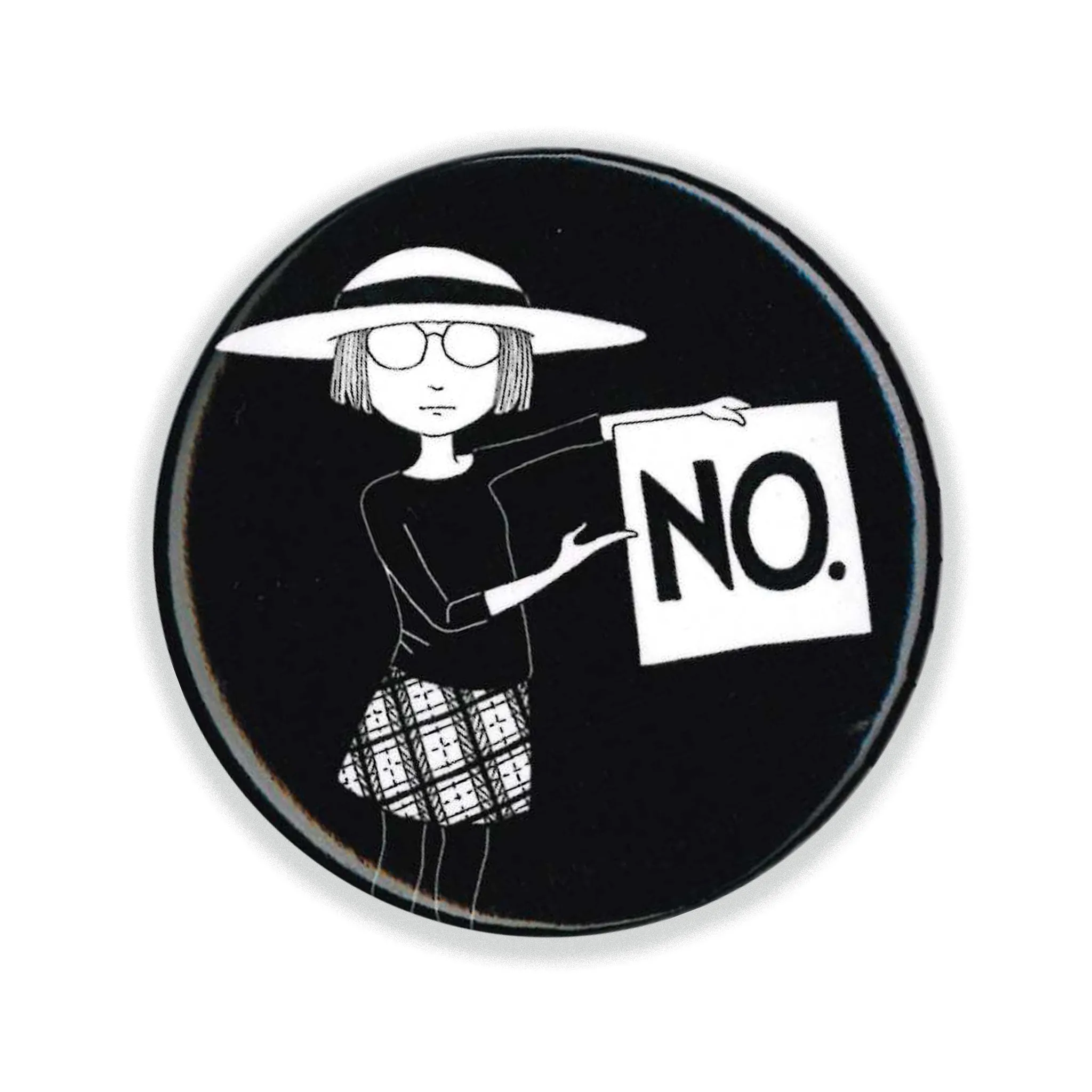 Complete Sentence Button Pin