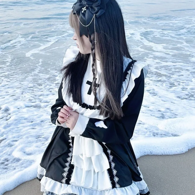 Courting The Priest Ruffled Dress