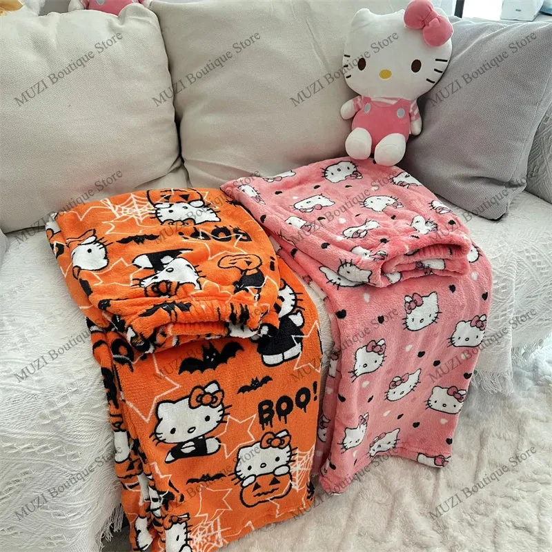 Cozy Holiday Kawaii Kitten Pajama Pants