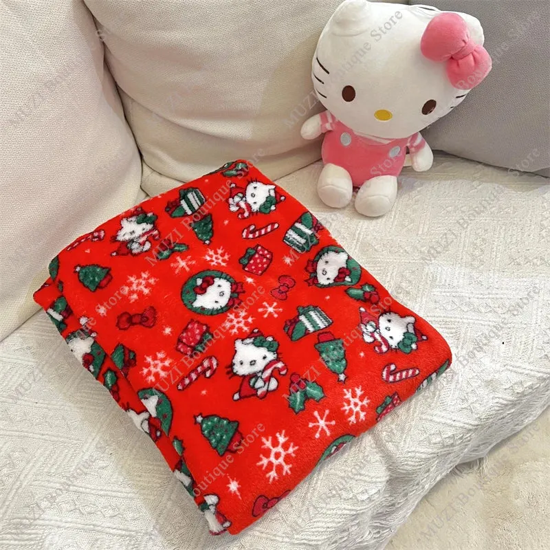 Cozy Holiday Kawaii Kitten Pajama Pants