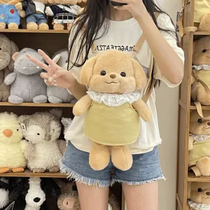 Cozy Teddy Crossbody Tote
